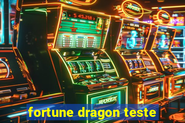 fortune dragon teste